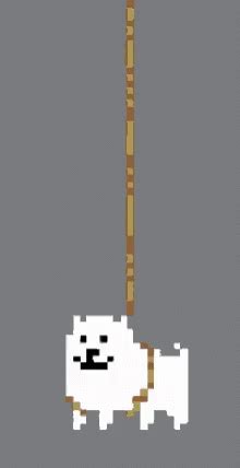 Fight or act your way through battles while dodging magic bullet attacks. Undertale Dog GIF - Undertale Dog Hanging - Discover ...