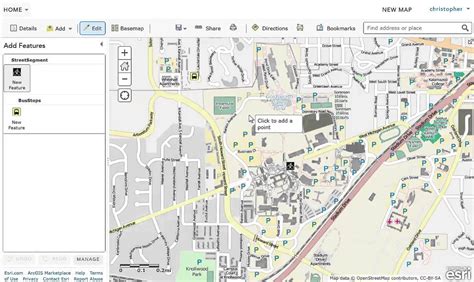 Geog 2050 Addingediting Segment And Bus Stop Data In Arcgis Online