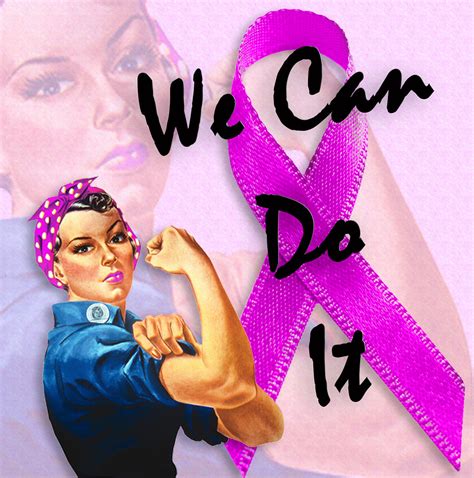 Top 5 tips on how to get a cancer woman back: Breast Cancer Awareness from Rosie the Riveter, We Can Do ...
