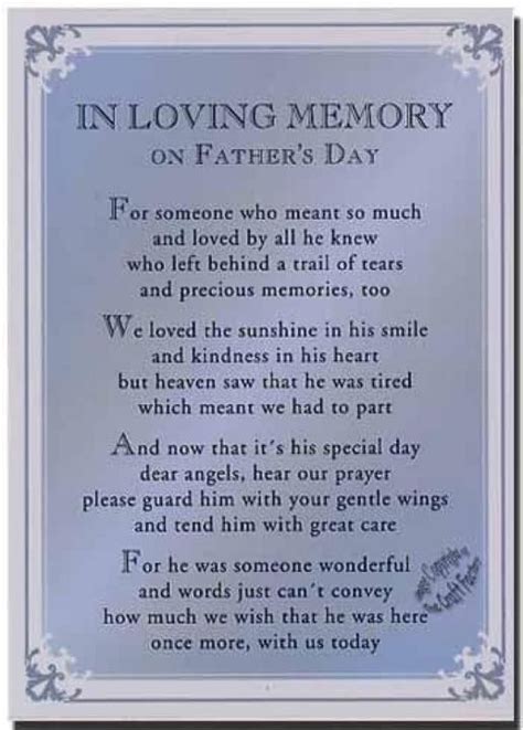 In Loving Memory Husband Quotes Quotesgram Happy Father Day Quotes