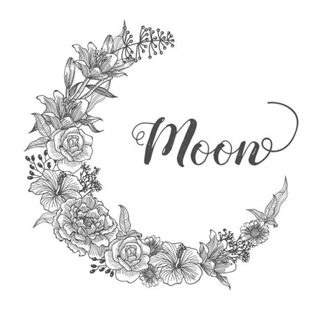 Free Free 86 Flower Moon Svg SVG PNG EPS DXF File