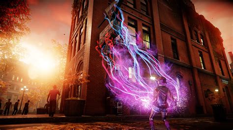 2016 Infamous Second Son And First Light Wallpaperhd Games Wallpapers