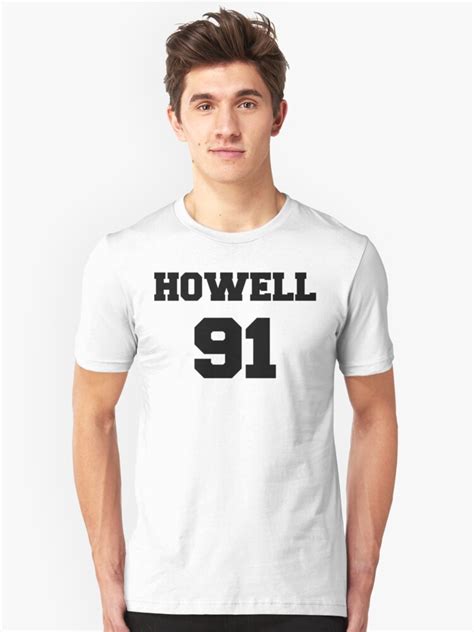 Howell Unisex T Shirt By Pixelpandas Redbubble