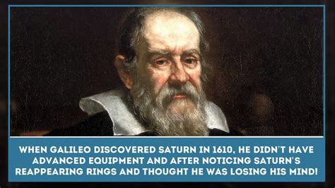 Why Do Saturn Rings Disappear Mysterious Discovery By Galileo Galilei