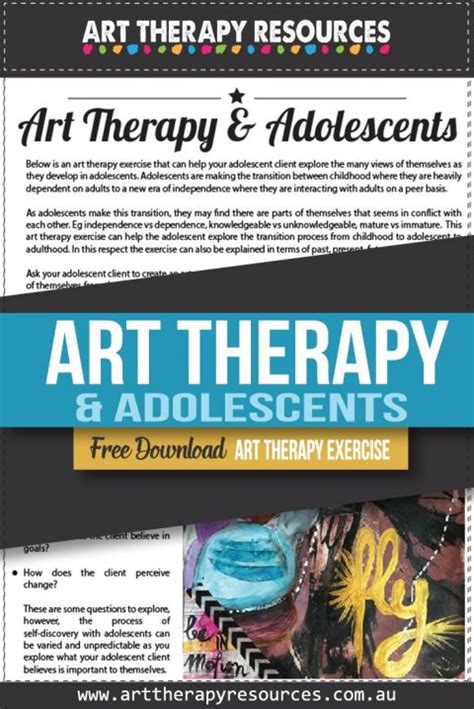 Art Therapy For Adolescents Free Download