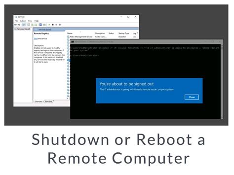 Shutdown Or Reboot A Remote Computer Step By Step Guide 2023