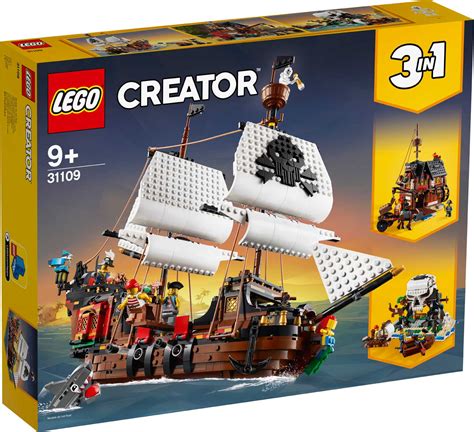 Lego news, lego reviews, and discussions. LEGO 31109 - LEGO CREATOR - Pirate Ship - Πειρατικό Πλοίο ...