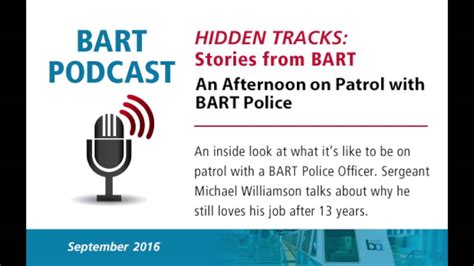An Afternoon On Patrol With Bart Police Youtube