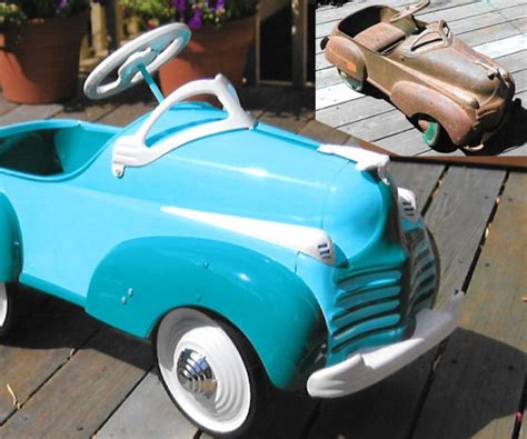 How To Restore An Antique Pedal Car 5 Steps With Pictures