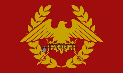 Flag For The Modern Roman Empire Rvexillology