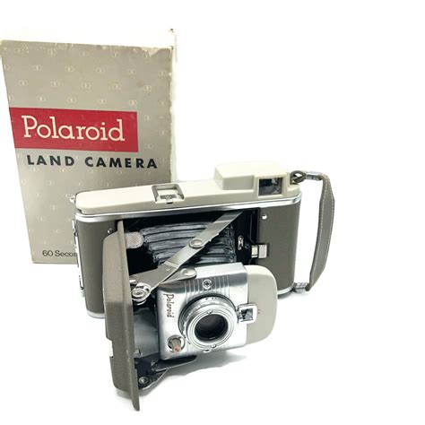 Vintage Polaroid Land Camera Model 80a W Original Box Long Beach