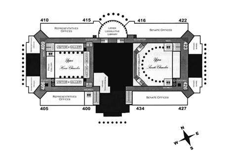 This map shows the location of the capitol. Capitol Basics