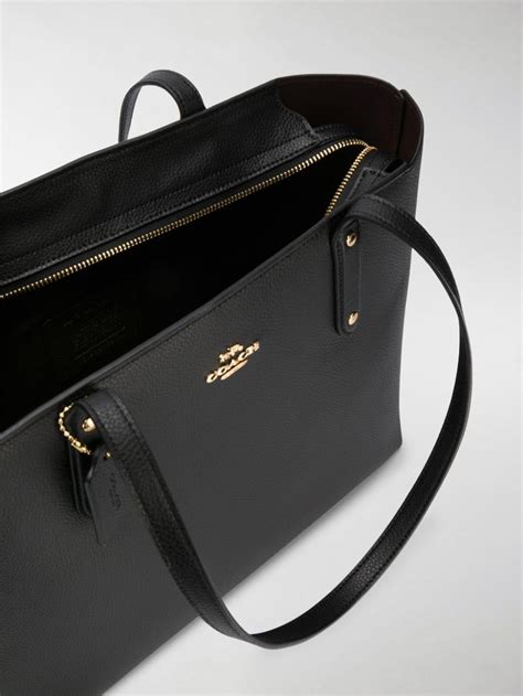 Coach Central Tote Bag In Black Lyst