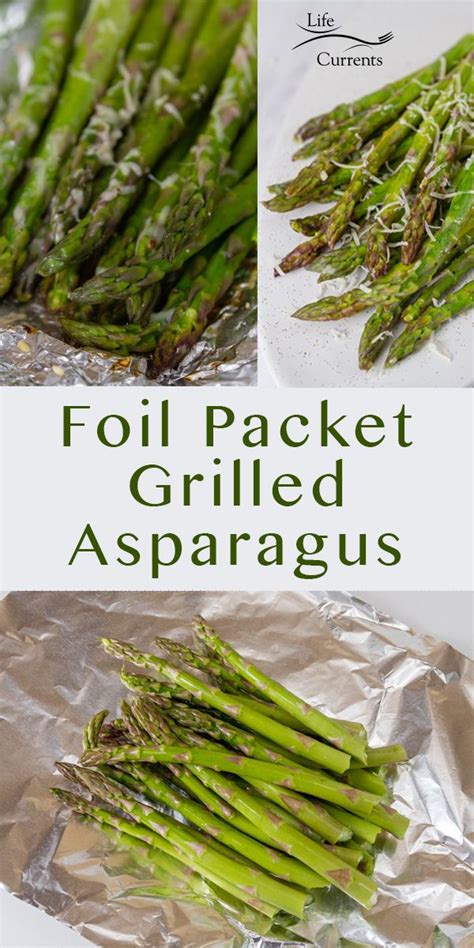 Foil Packet Grilled Asparagus | Asparagus side dish ...