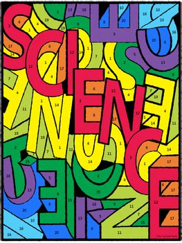 Metric Conversions Color-by-Number by Science Chick | TpT