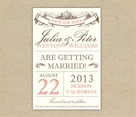 These calligraphy save the dates are fully editable online announce your wedding in style without blowing your budget. Save The Date . custom. printable template. by Bejoyfulpaper