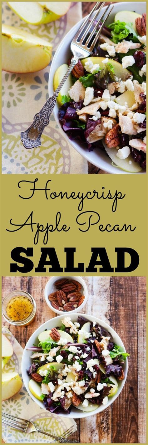 The recipe is from the fresh market holiday catalog. Honeycrisp Apple Pecan Salad with a Cider Vinaigrette ...