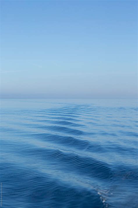 Water Waves In A Calm Sea By Stocksy Contributor Cactus Creative