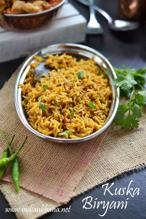 Kuska Biryani Khuska Rice Plain Biryani Rice Recipe Indian Khana
