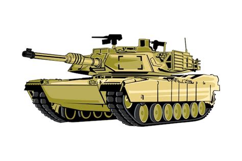 Premium Vector Military Tank Illustration
