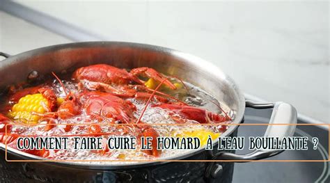 Cuisson homard eau bouillante guide complet pour réussir