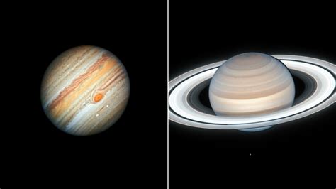 Si bien estos dos planetas se encuentran en esta posición cada 20 años. Júpiter y Saturno se acercarán como no lo han hecho en 800 ...