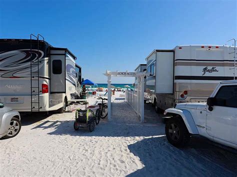 Camping On The Gulf Destin Campgrounds Good Sam Club