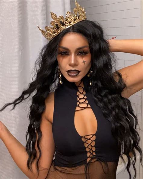 Vanessa Hudgens At Halloween Party Instagram Photos And Video Hawtcelebs
