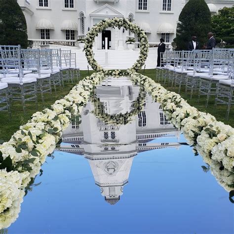 66ft Wide Personal Mirrored Reflection Aisle Runner Etsy Aisle