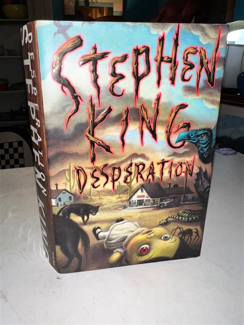 Vintage Stephen King Desperation Book 1996 Desperation Hardback Book