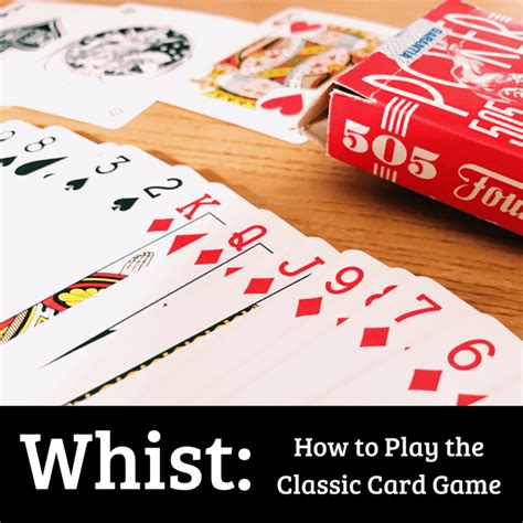 How To Play The Card Game Whist Hobbylark