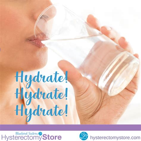 Hydrate Hysterectomy Store Blog
