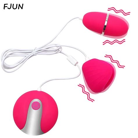 Multi Speed 2 Jump Eggs Wire Remote Control Vibrator Sextoys Jump Eggs For Woman Vibrating Adult
