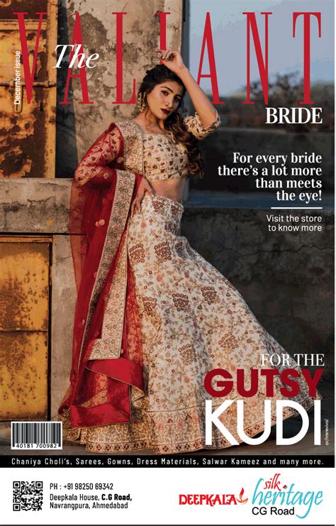 Deepkala Silk Heritage The Vallant Bride Ad - Advert Gallery