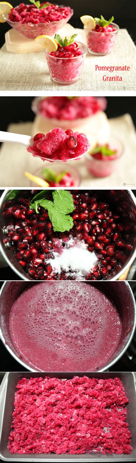 Christmas baking & dessert recipes. Pomegranate Granita | Recipe | Pomegranate recipes, Dessert recipes, Food recipes