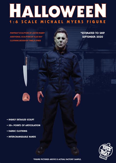 Halloween Movie 1978 Michael Myers 16 Scale Deluxe Action Figure By