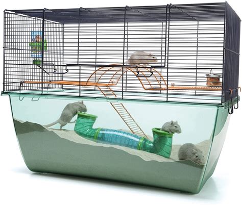 Cage Gerbille Et Hamster 70 Cm Habitat Xl