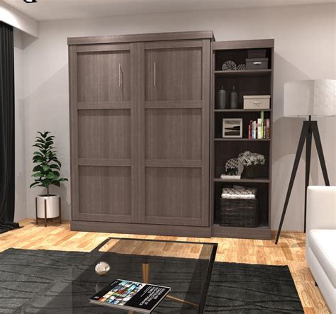 4 6 out of 5 stars 121. Pur Queen Murphy Bed with Storage Unit (90W) | Bestar