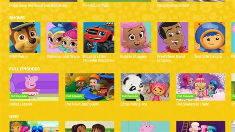 Nick Jr Watch Kids Tv Shows Iphone And Ipad Game Reviews