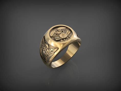 Biker Ring Stl 3d Model Stl 1 Mens Jewelry Silver Jewelry Fashion