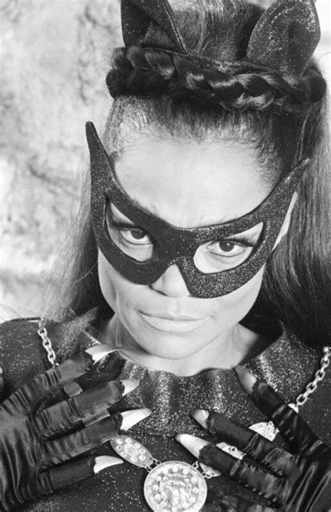 Beautiful Portrait Photos Of Eartha Kitt As Catwoman In The Tv Series “batman” 1967 ~ Vintage