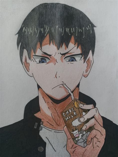 Quick Draw Of Kageyama I Made Rhaikyuu