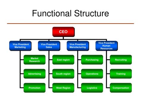 Business Functional Hierarchy Structure Diagram Slidemodel Hot Sex