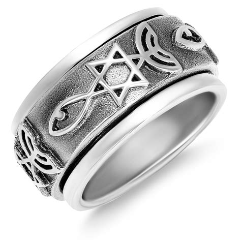 Messianic Grafted In Sterling Silver Ring Romans 11 Jewelry