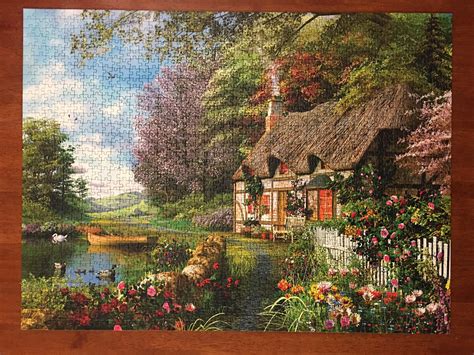 Country Cottage Ravensburger 1500 I‘m Not A Big Fan Of Dominic