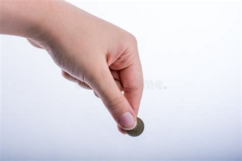 Hand Giving Some Money Away Stock Image Image Of Numismatic Blank