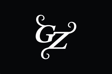 Monogram Gz Logo V2 Gráfico Por Greenlines Studios · Creative Fabrica