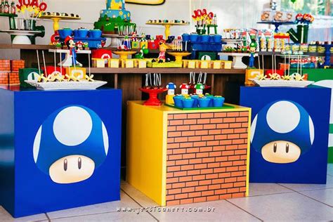 Karas Party Ideas Super Mario Brothers Birthday Party Via Karas
