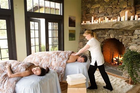 The Forty Winks Suite Used For Couples Massages With Real Wood Burning Fireplace Relaxation