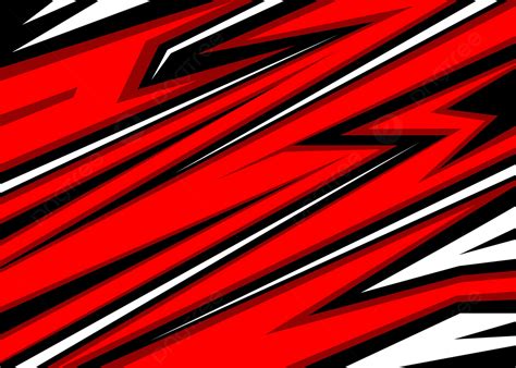 Racing Stripes Abstract Background With Red And White Free Vector
